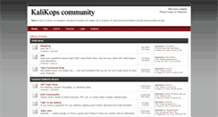 Desktop Screenshot of kalikops.com